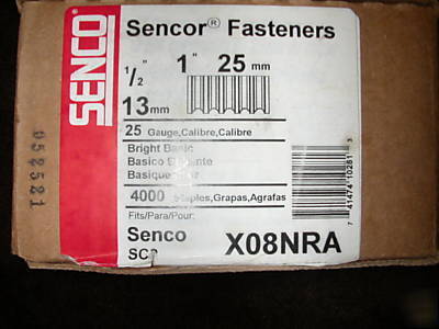 Senco corrugated staples X08NRA 1/2