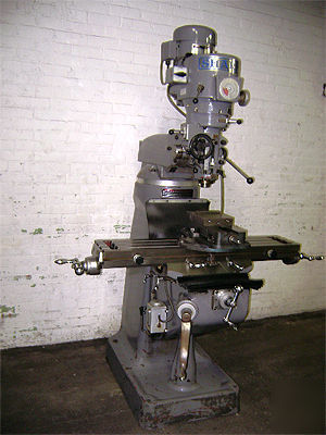 Sharpe model lmv vertical turret milling machine