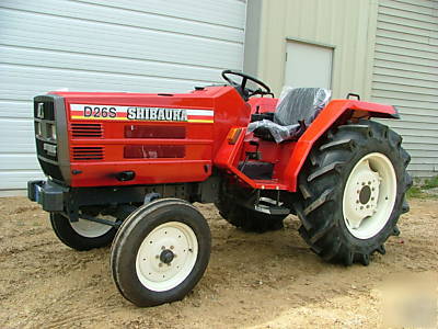 Shibaura D26S 32HP diesel compact tractor