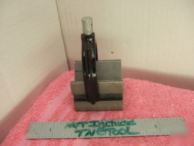 V-block brown&sharpe wclamp machinist toolmaker vintage