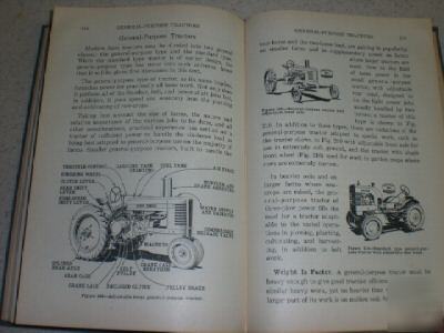 Vtg john deere tractor & 1 cyl engine farm mach book