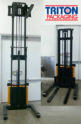 New electric pallet stacker walkie pallet (2200 lbs) 