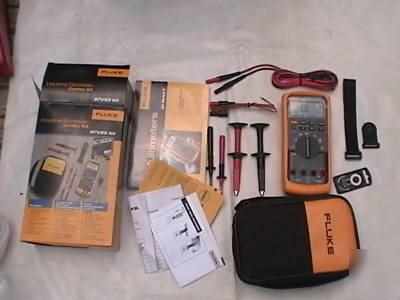 New fluke 87V/E2 kit industrial electrician combo brand 