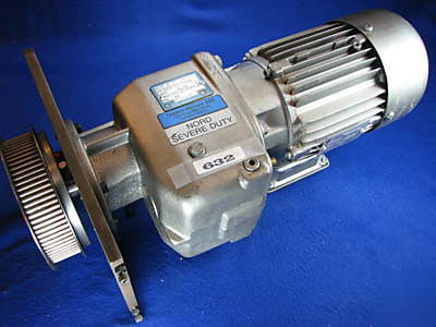 New nord gear reducer & nord .5HP motor 18.79SF 632M