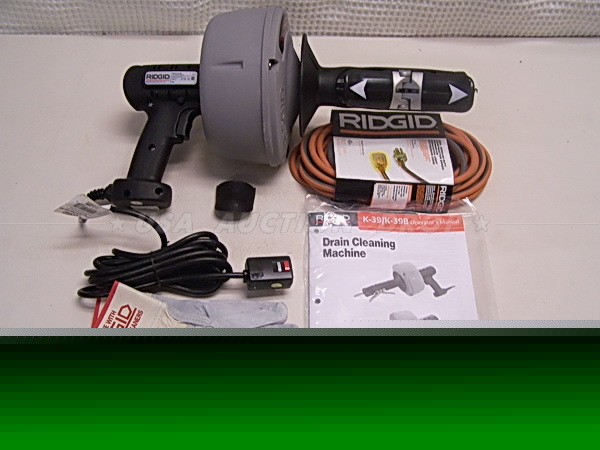 New ridgid K39AF drain gun with autofeed 