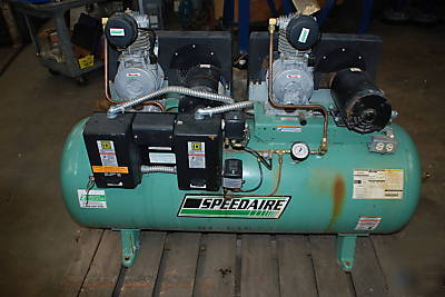 Speedaire air compressor sprinkler 1.5 hp 3PH 208-230V 