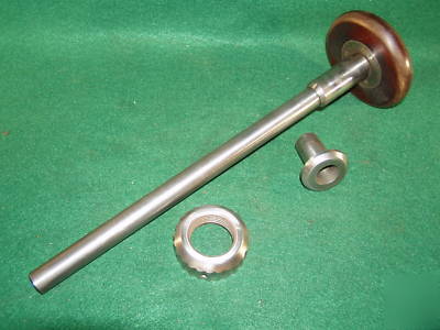 Collets, collet closer & rack for 10