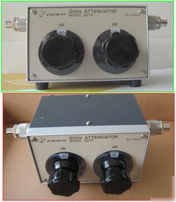 Eiden 2GHZ 0 to 70 db rf attenuator model 927F