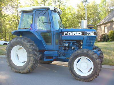 Ford tractor,ford 7710, farm tractor, ford 4WD, tractor