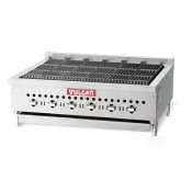 New low profile gas char-broiler - VCCB47