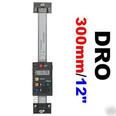 New mill lathe vertical dro digital readout 300MM/12