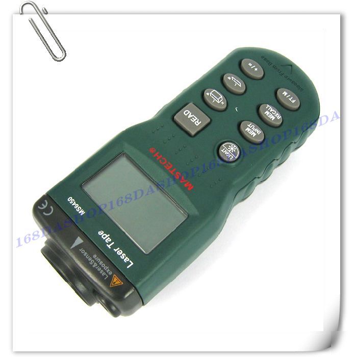 Ultrasonic laser point distance measurer meter 34-347